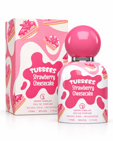Tubbees Strawberry Cheesecake Eau de Parfum de Grandeur – frasco con caja