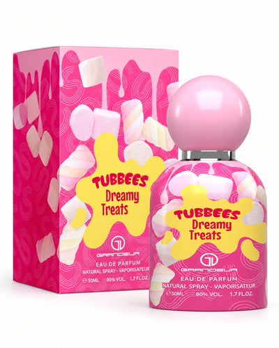 Tubbees Dreamy Treats Eau de Parfum de Grandeur – frasco con caja