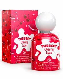 Tubbees Cherry Luxe Eau de Parfum de Grandeur – frasco con caja