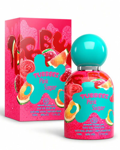 Tubbees Pink Sugar Eau de Parfum de Grandeur – frasco con caja