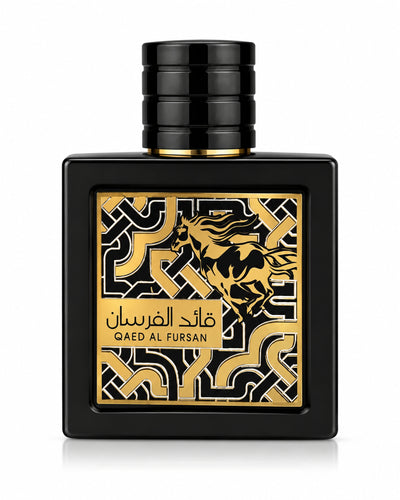 Qaed Al Fursan Eau de Parfum de Lattafa – frasco de frente