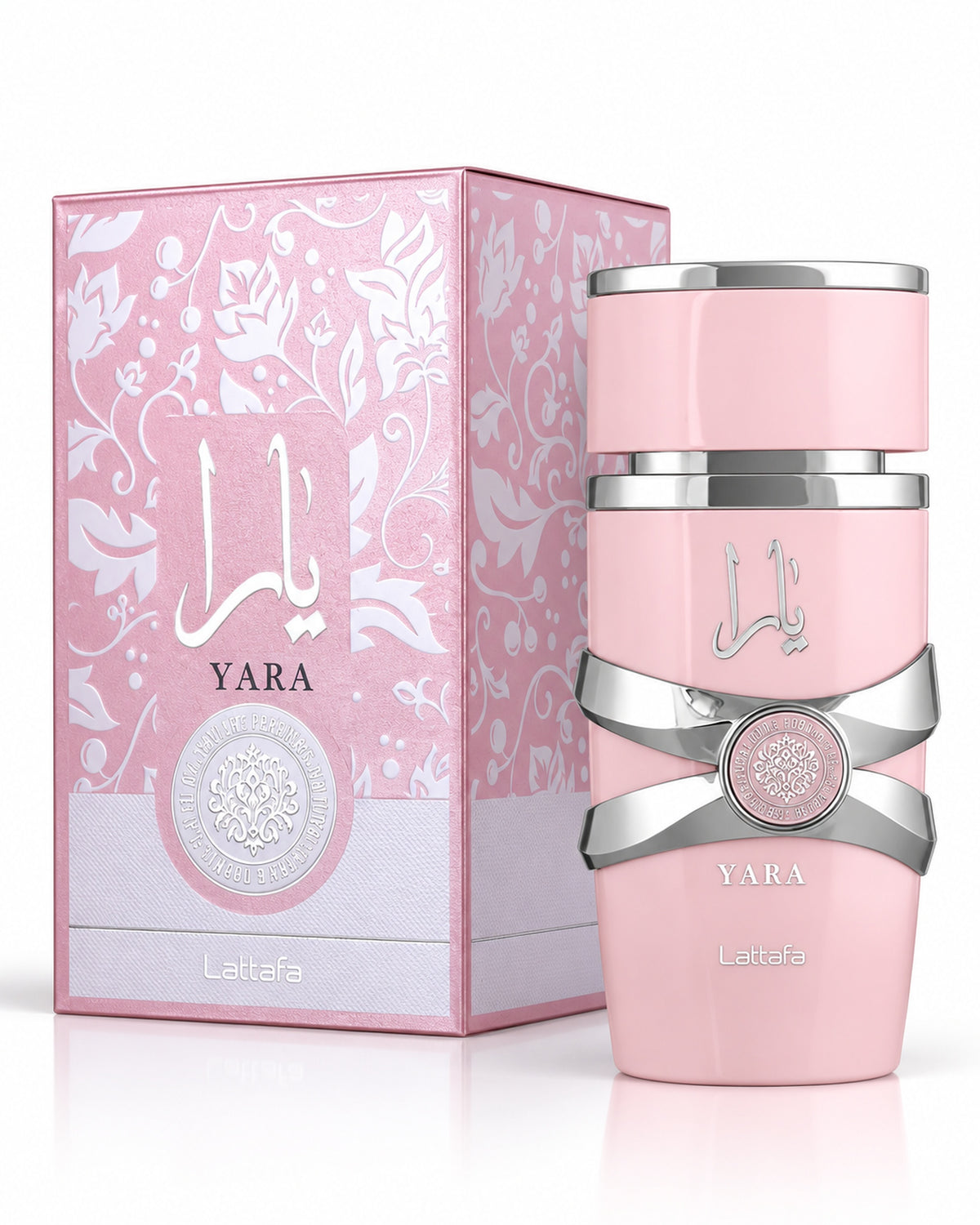 Yara Eau de Parfum de Lattafa – frasco con caja