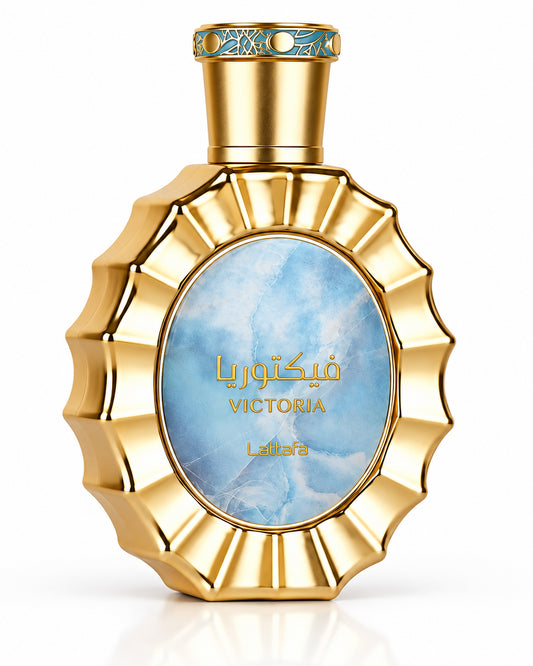 Victoria Eau de Parfum de Lattafa – frasco de frente