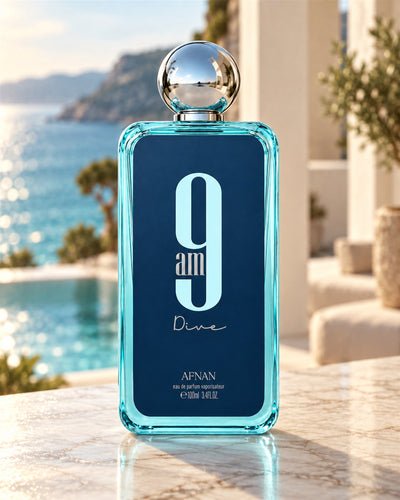 9AM Dive Eau de Parfum de Afnan – ambientación