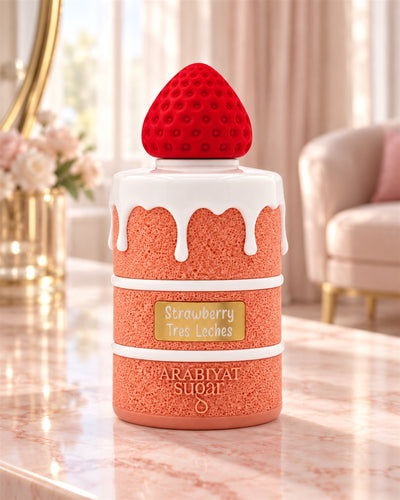 Strawberry Tres Leches Eau de Parfum de Arabiyat – ambientación