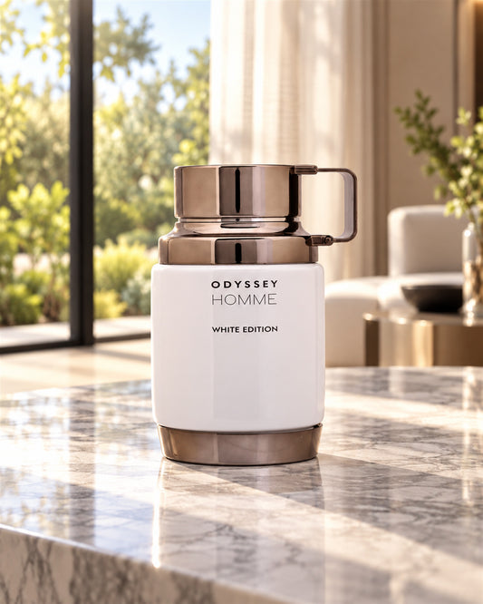 Odyssey Homme White Eau de Parfum de Armaf – ambientación