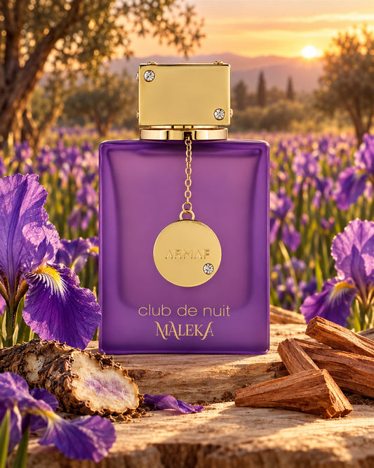 Club de Nuit Maleka Eau de Parfum de Armaf – paisaje inspirado en sus notas