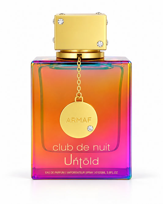 Club de Nuit Untold Eau de Parfum de Armaf – frasco de frente