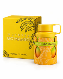 Odyssey Go Mango Eau de Parfum de Armaf – frasco con caja