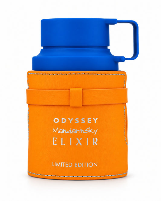 Odyssey Mandarin Sky Elixir Eau de Parfum de Armaf – frasco de frente