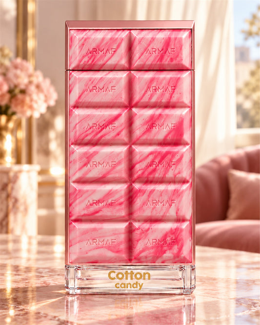 Dubai Delicacy Cotton Candy Eau de Parfum de Armaf – ambientación