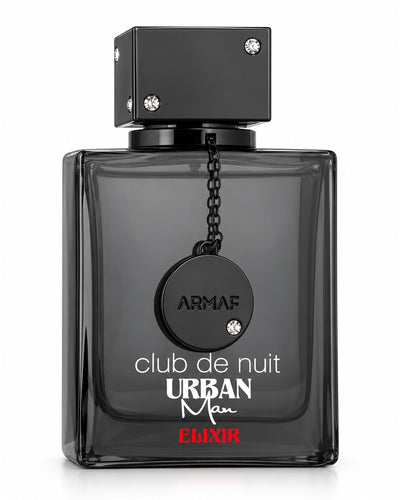 Club de Nuit Urban Man Elixir Eau de Parfum de Armaf – frasco de frente