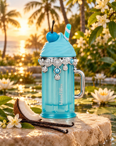 Island Bliss Eau de Parfum de Armaf – paisaje inspirado en sus notas
