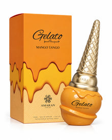 Gelato Mango Tango Eau de Parfum de Amaran – frasco con caja