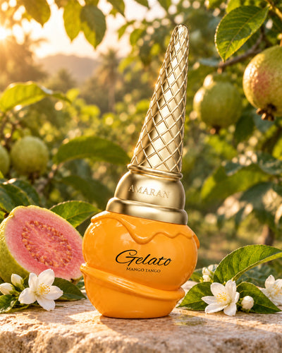 Gelato Mango Tango Eau de Parfum de Amaran – paisaje inspirado en sus notas