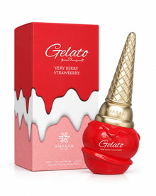 Gelato Very Berry Strawberry Eau de Parfum de Amaran – frasco con caja