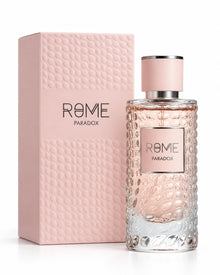 Rome Paradox Eau de Parfum de Bharara – frasco con caja