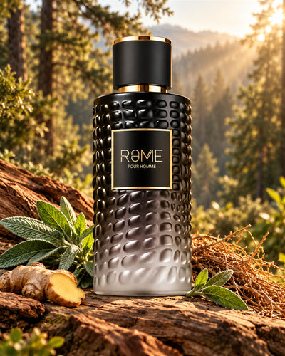 Rome Pour Homme Eau de Parfum de Bharara – paisaje inspirado en sus notas