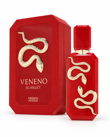 Veneno Scarlet Extrait de Parfum de French Avenue – frasco con caja