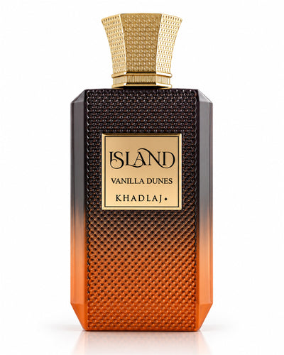 Island Vanilla Dunes Extrait de Parfum de Khadlaj – frasco de frente