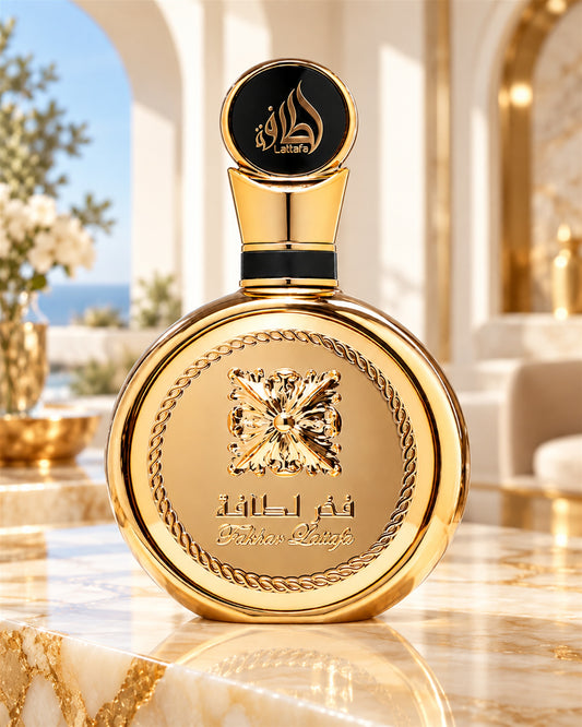 Fakhar Extrait Eau de Parfum de Lattafa – ambientación