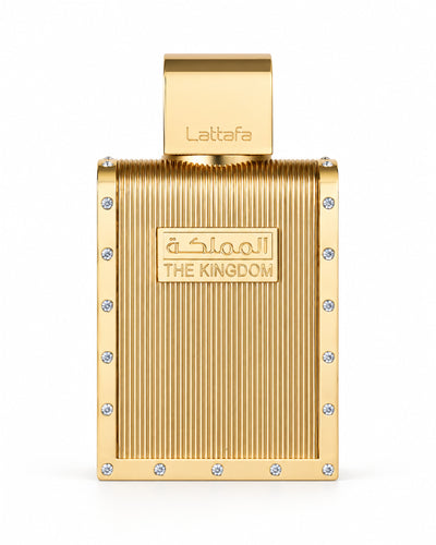 The Kingdom Men Eau de Parfum de Lattafa – frasco de frente