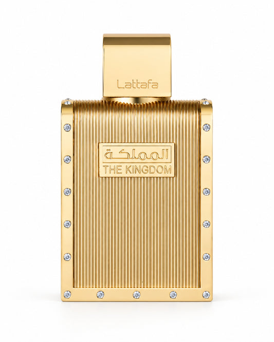 The Kingdom Men Eau de Parfum de Lattafa – frasco de frente