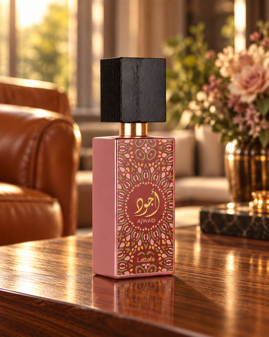 Ajwad Pink To Pink Eau de Parfum de Lattafa – ambientación