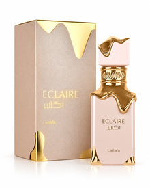 Eclaire Eau de Parfum de Lattafa – frasco con caja