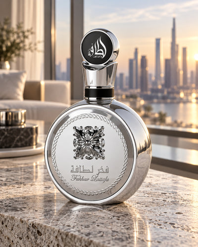 Fakhar Platin Eau de Parfum de Lattafa – ambientación