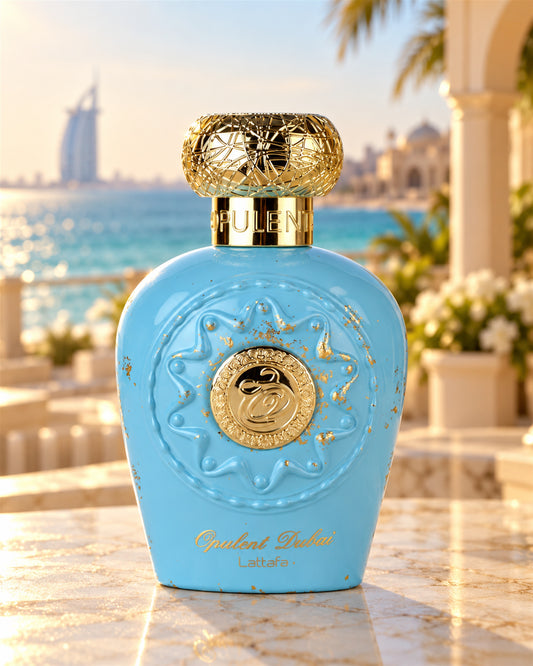 Opulent Dubai Eau de Parfum de Lattafa – ambientación
