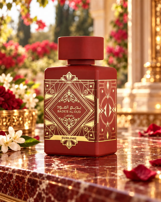 Badee Al Oud Sublime Eau de Parfum de Lattafa – ambientación