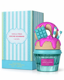 Vanilla Freak Eau de Parfum de Lattafa – frasco con caja