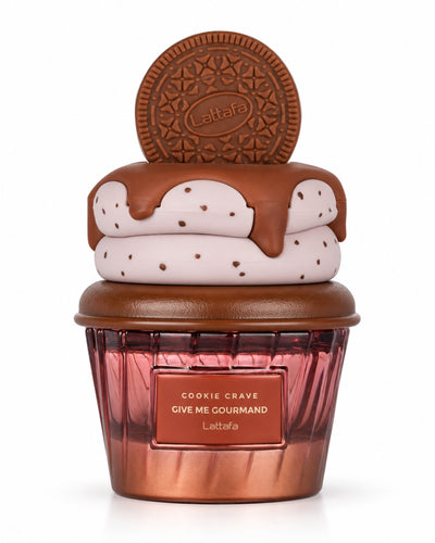 Cookie Crave Eau de Parfum de Lattafa – frasco de frente