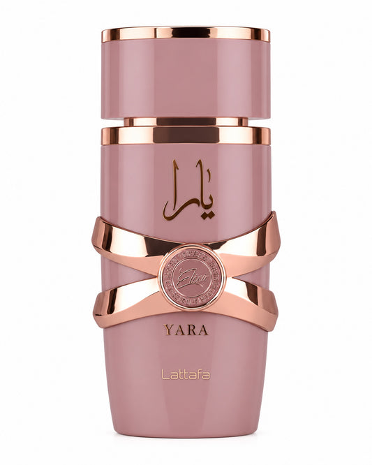 Yara Elixir Eau de Parfum de Lattafa – frasco de frente