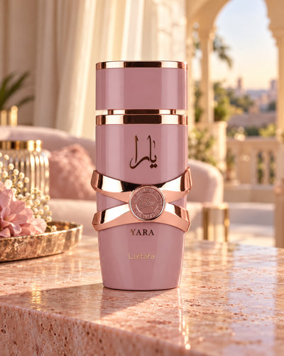 Yara Elixir Eau de Parfum de Lattafa – ambientación