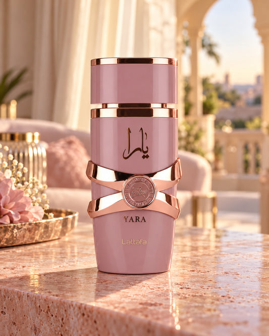 Yara Elixir Eau de Parfum de Lattafa – ambientación