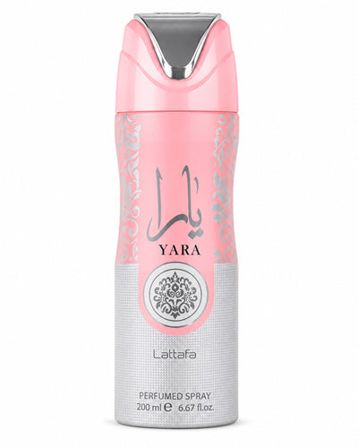 Yara Body Spray de Lattafa – frasco de frente