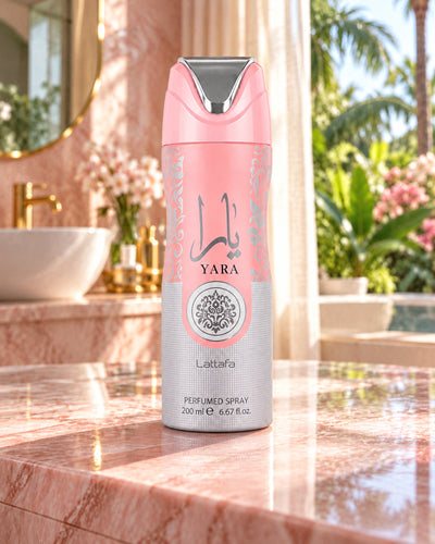 Yara Body Spray de Lattafa – ambientación