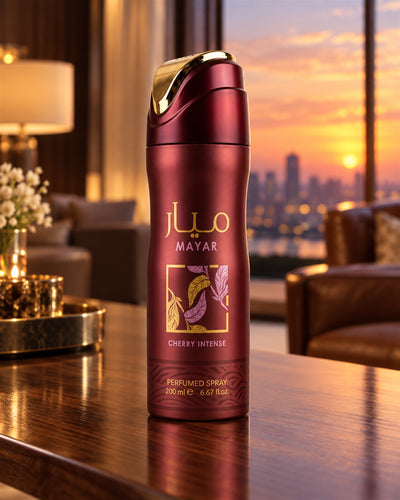 Mayar Cherry Intense Body Spray de Lattafa – ambientación