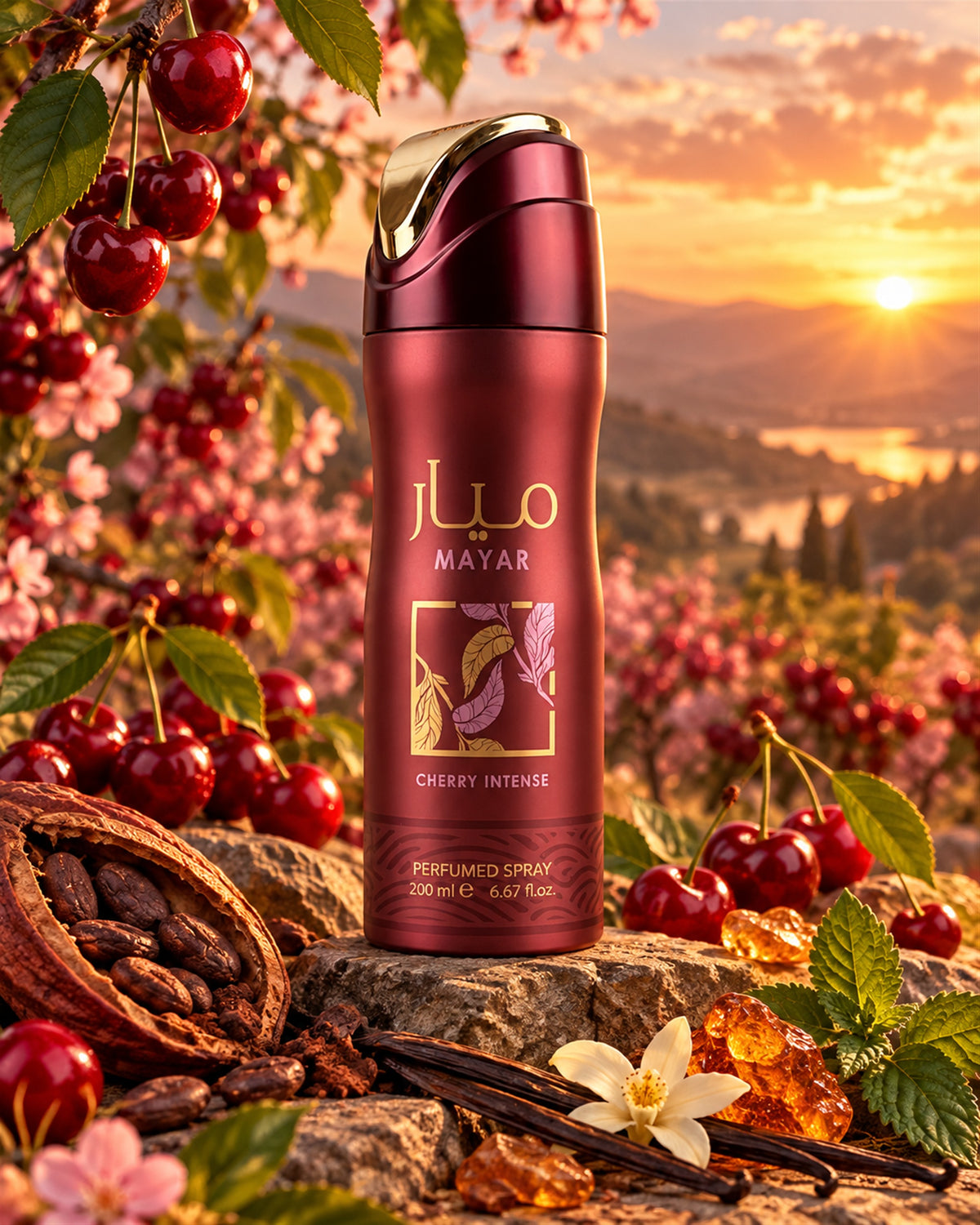 Mayar Cherry Intense Body Spray