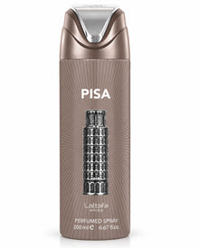 Pisa Body Spray de Lattafa – frasco de frente