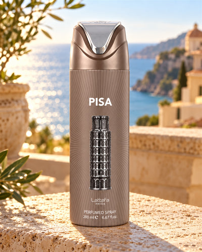 Pisa Body Spray de Lattafa – ambientación