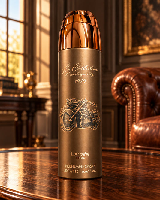 La Collection d'Antiquités 1910 Body Spray de Lattafa – ambientación