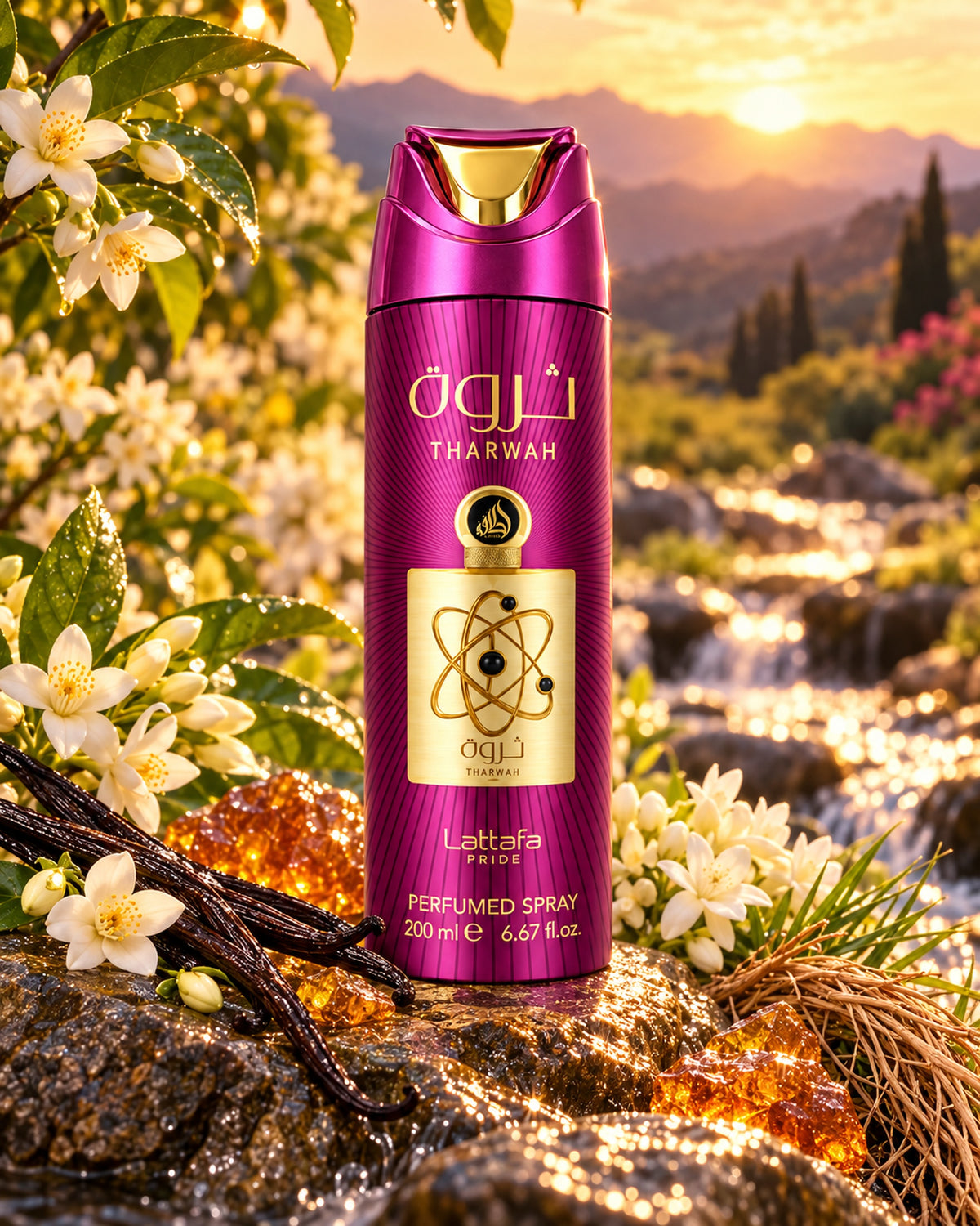 Tharwah Gold Body Spray