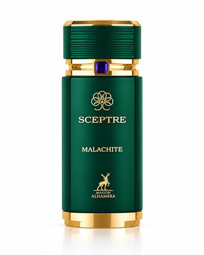 Sceptre Malachite Eau de Parfum de Maison Alhambra – frasco de frente
