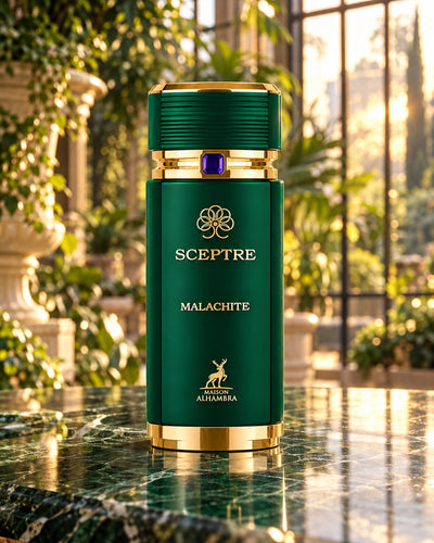 Sceptre Malachite Eau de Parfum de Maison Alhambra – ambientación