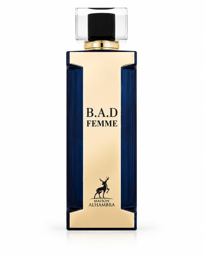 B.A.D. Femme Eau de Parfum de Maison Alhambra – frasco de frente