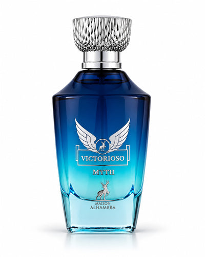 Victorioso Myth Eau de Parfum de Maison Alhambra – frasco de frente