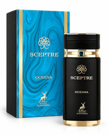 Sceptre Oceana Eau de Parfum de Maison Alhambra – frasco con caja
